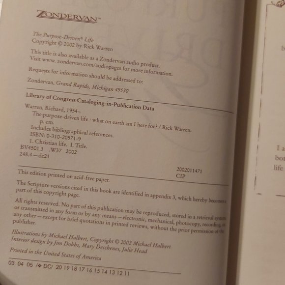 The Purpose Driven Life - Picture 3 of 7